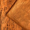 Direct sales of gold-embossed and laminated crocodile and snake pattern short plush fabric from the manufacturer for the current season's new products Specification image
